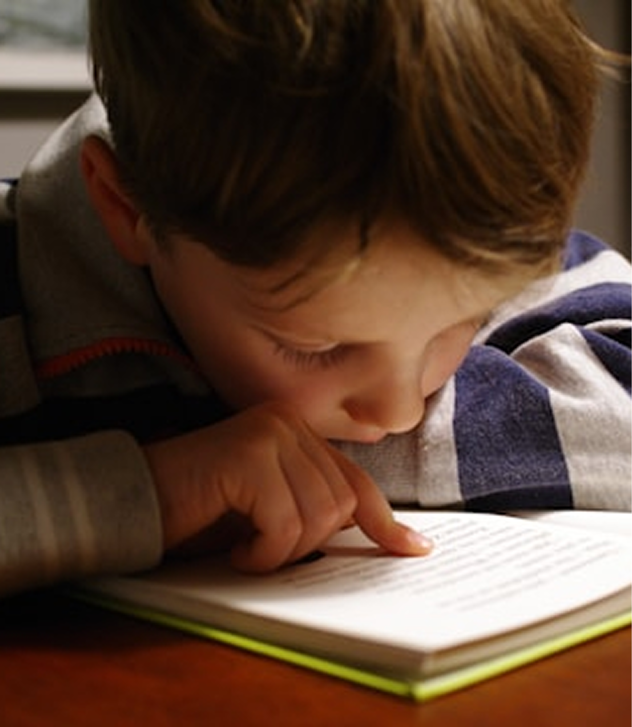 Child reading